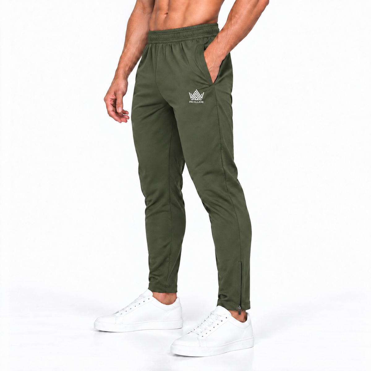 Classic Track pants olive green