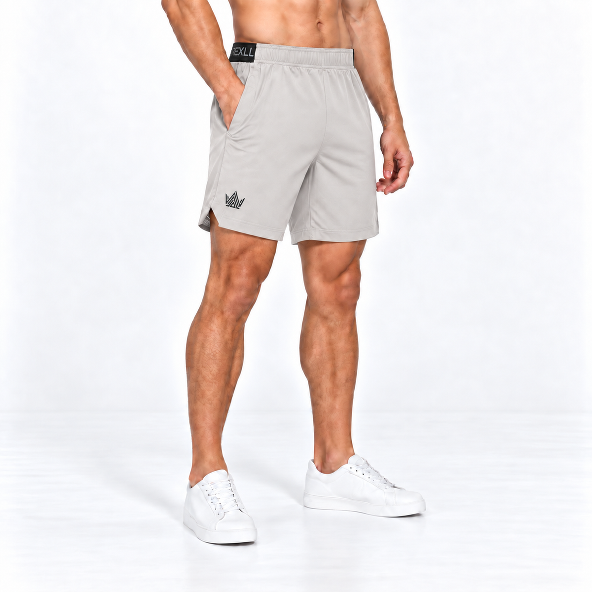 Fit shorts gray