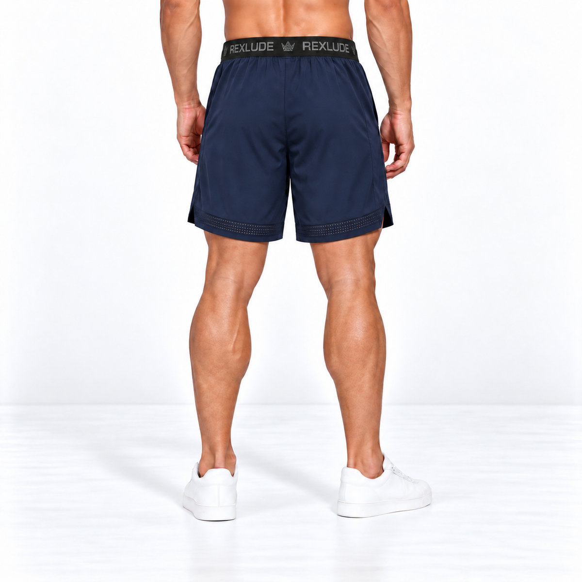 Fit short navy blue