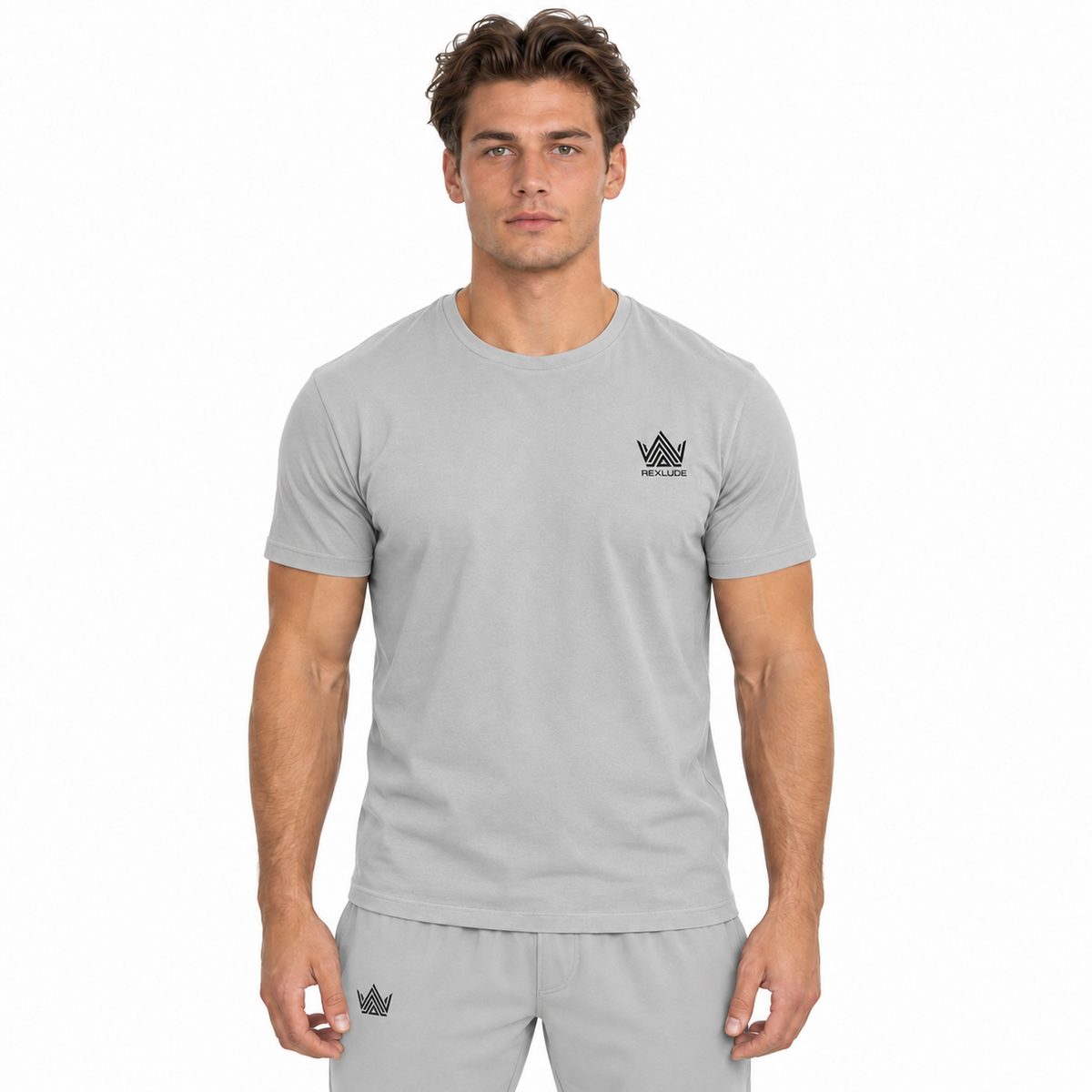 T-shirt ample gris