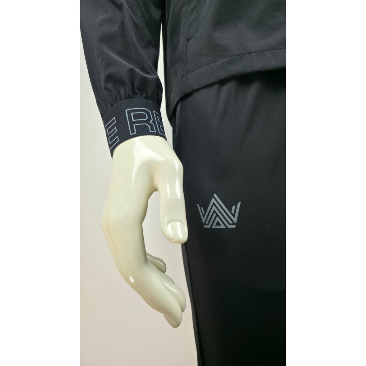 The storm tracksuit black
