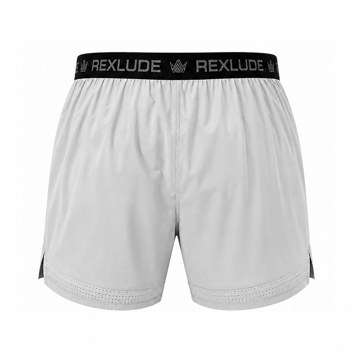 Short ajusté gris