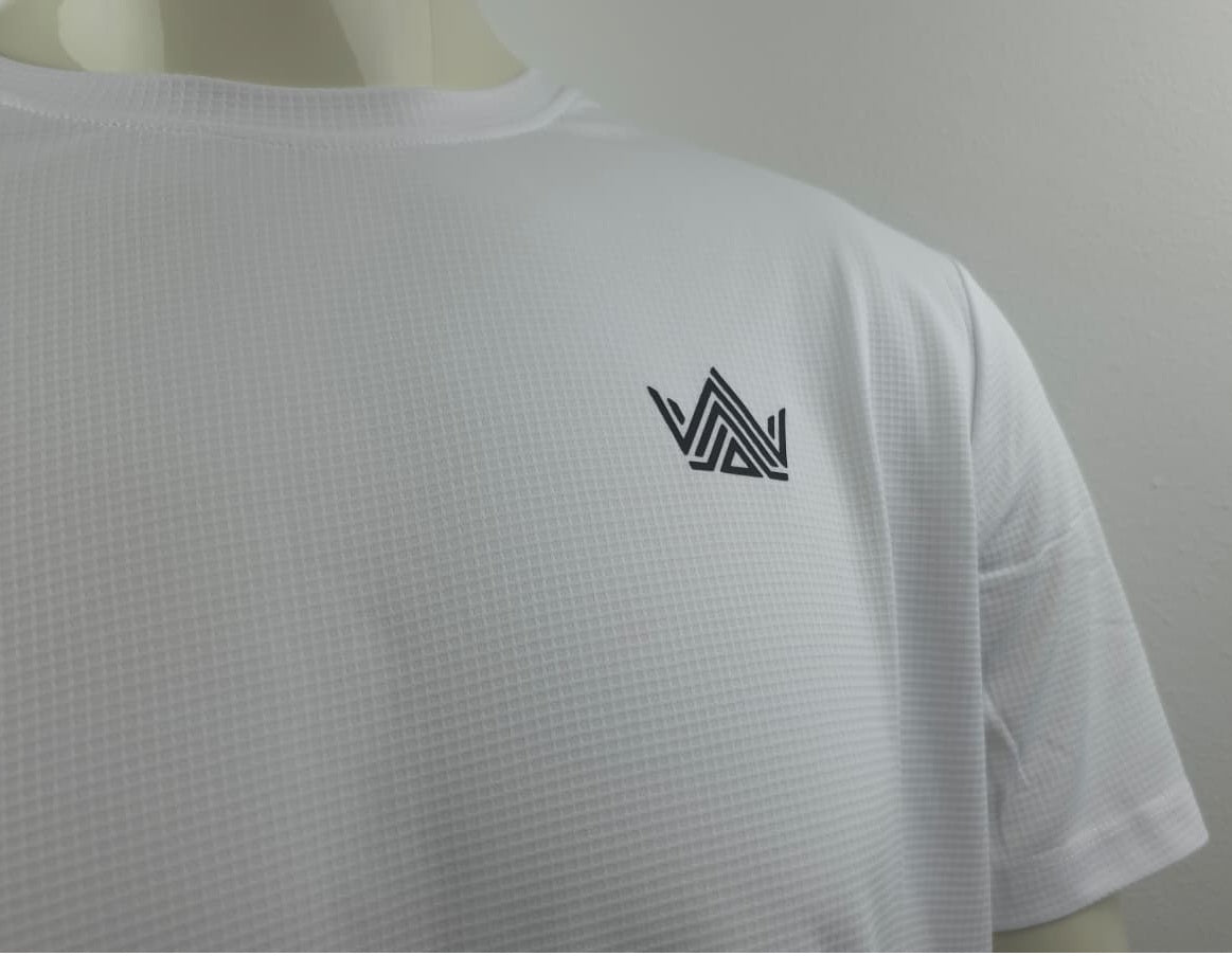 T-shirt Cube blanc
